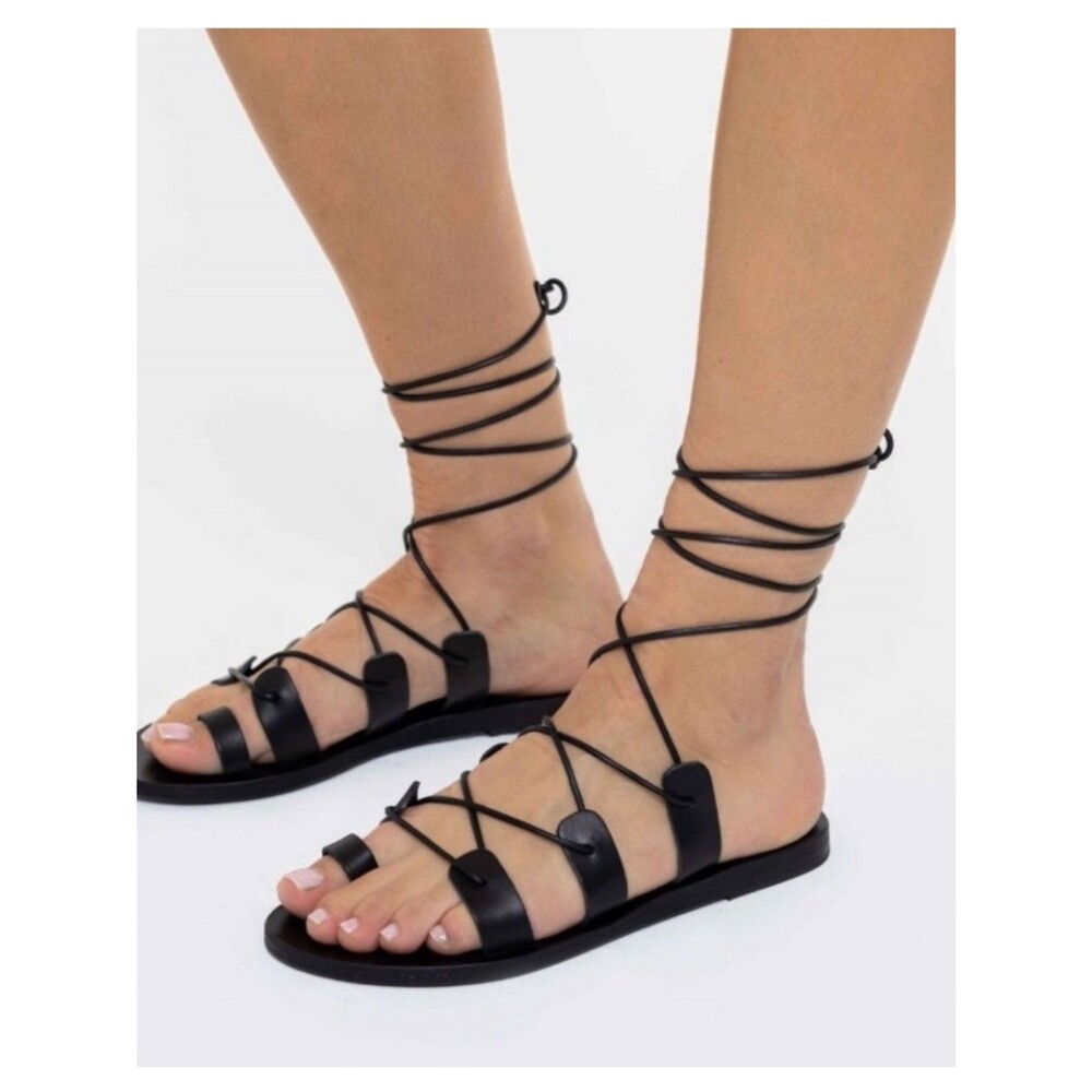 Ancient Greek Sandals Alcyone Lace-Up Sandals Boho Festival Hippie Vacation 12